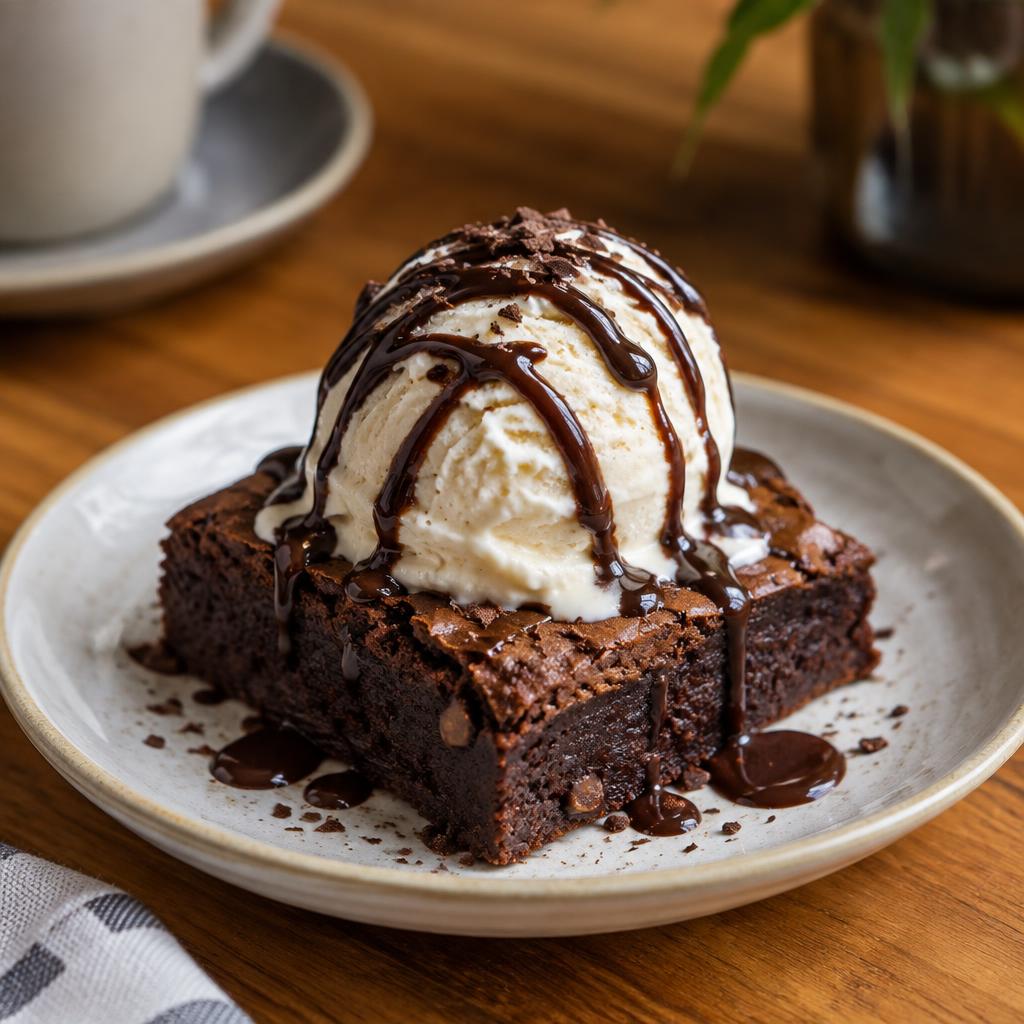 Brownie tibio